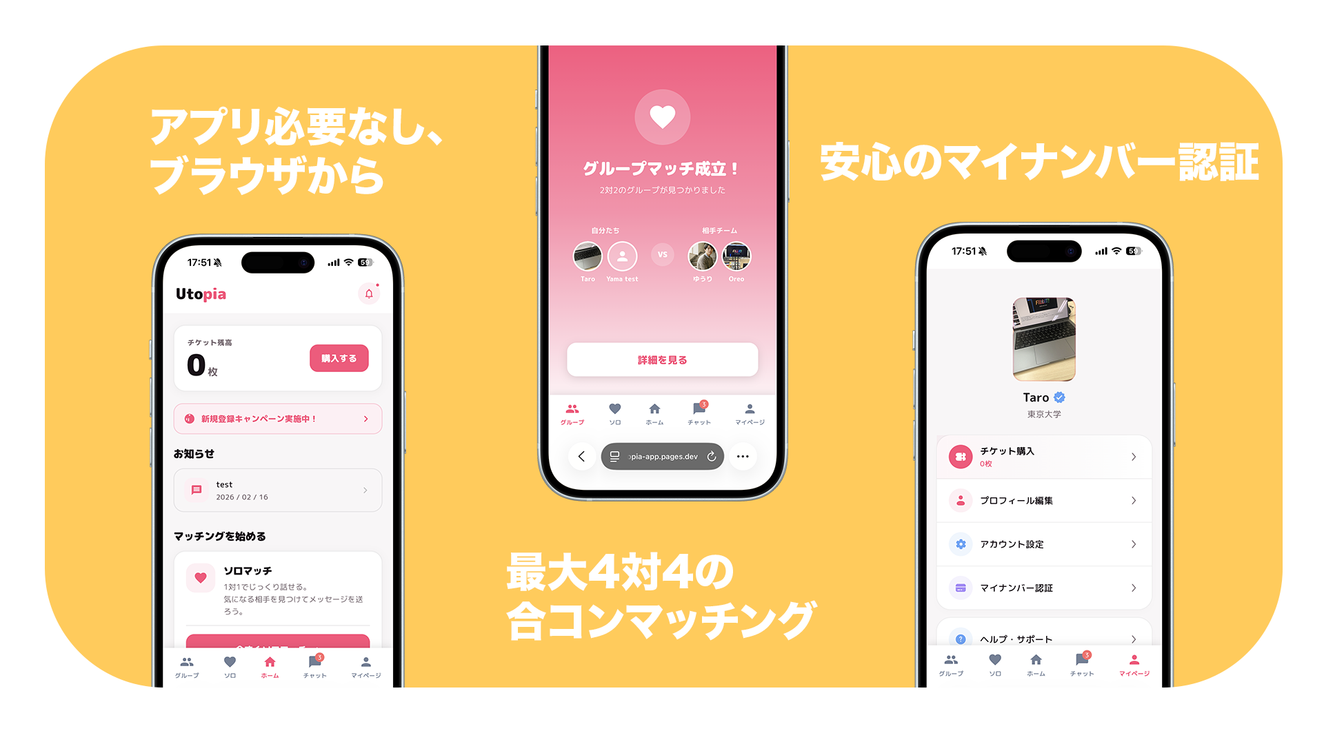 ユートピアの使い方